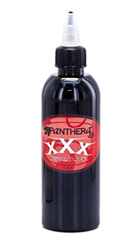 Panthera Tattoo Ink - XXX TRIBAL BLACK - 5oz Bottle