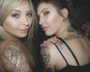 Two beautiful women tattoo
