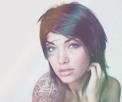 American model with octopus tattoo