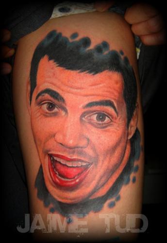 Tatuaje de Steve-O de Jackass