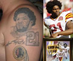Sean Taylor Tattoo Washington Redskins
