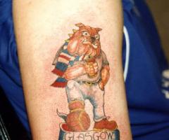 Rangers Football Club tattoo