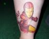 Iron man tattoo