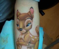 Tatuaje de Bambi