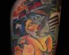 Cubism tattoo