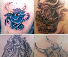Taurus tattoos designs