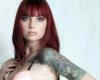 Woman with red hair tumblr tattoos