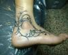 Tatouages arabesques tribalisées
