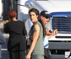 what does samuel larsen tattoo say