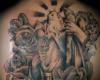 Diseño de tatuajes religioso en 3D