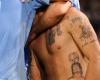 Los tatuajes del pocho Lavezzi
