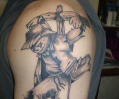 Tatuaje de espantapajaros