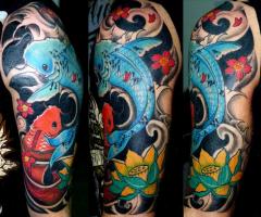 Sleeve Koi Fish