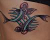 Tatuagem de signo Pisces