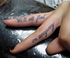 We will all float on anyway