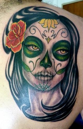 Tristeza en mirada de mujer