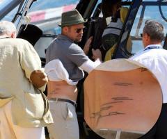 Criptico tatuaggio di Brad Pitt