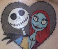 The Nightmare before christmas tattoos