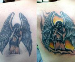 Angel cover up