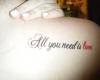 All you need is love