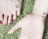 The same star on hand and feet