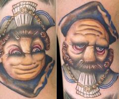Optical Illusion Tattoos