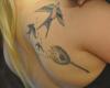 Swallows and Dandelion Tattoo