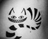 Cheshire Cat tattoo