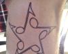 Music Note Star Tattoo