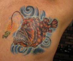 Melanocetus johnsonii tattoo