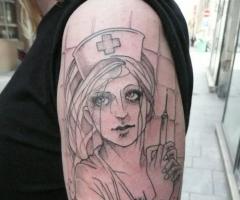 Nurse tattoo