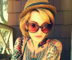 Fashion girls tattoos images