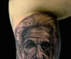 Retrato de Albert Einstein