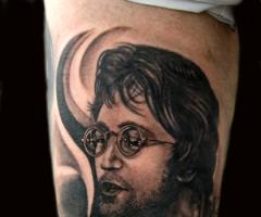 Retrato de John Lennon