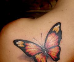 Butterfly tattoos