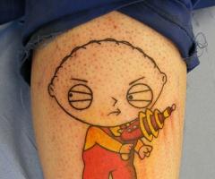 Stewie Griffin obsessed with world domination