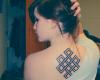 Buddha simbol tattoo