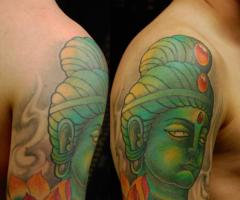 Buddhist tattoo