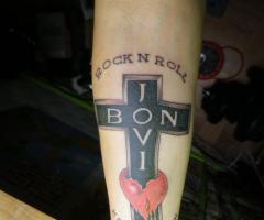 Bon Jovi tattoo
