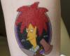 Tatuaje de Sideshow Bob o Bob Patiño