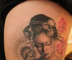 Geisha tattoos for men and women