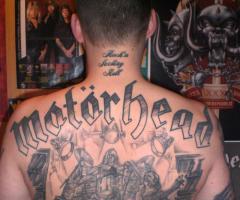 Espalda completa de Motorhead