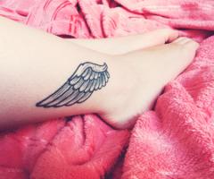 Small wings at the ankle