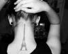 Eiffel Tower tattoo