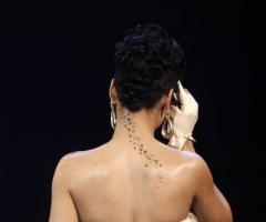 Rihanna ma juz na swoim ciele prawdziwa kolekcje tatuazy