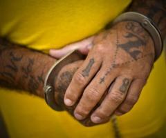 Tatuajes religiosos de presos