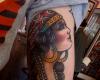 Tatuaje de gitana