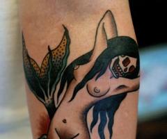 Mermaid tattoo designs