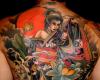 Back asian tattoo