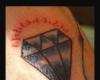 Tatuaje de diamante